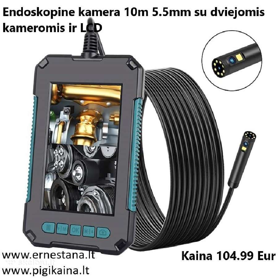 Labai daug įvairų modelių! Endoskopinės Kameros - nuotraukos Nr. 12