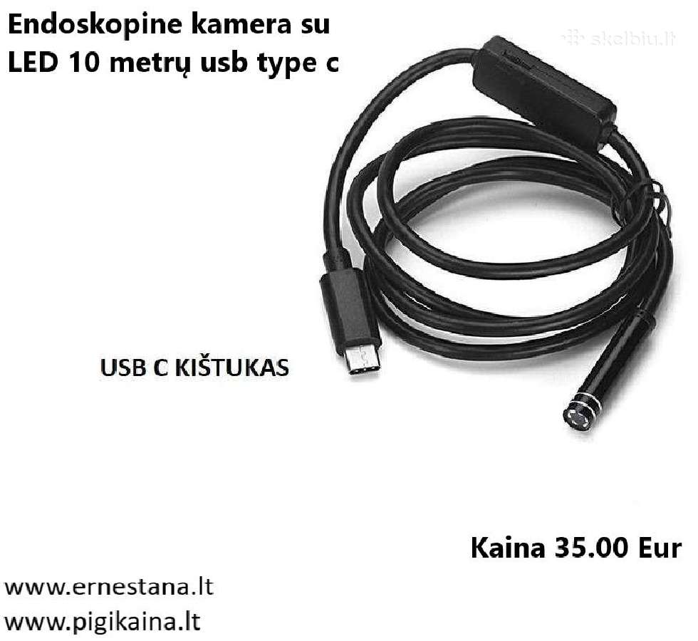 Labai daug įvairų modelių! Endoskopinės Kameros - nuotraukos Nr. 18
