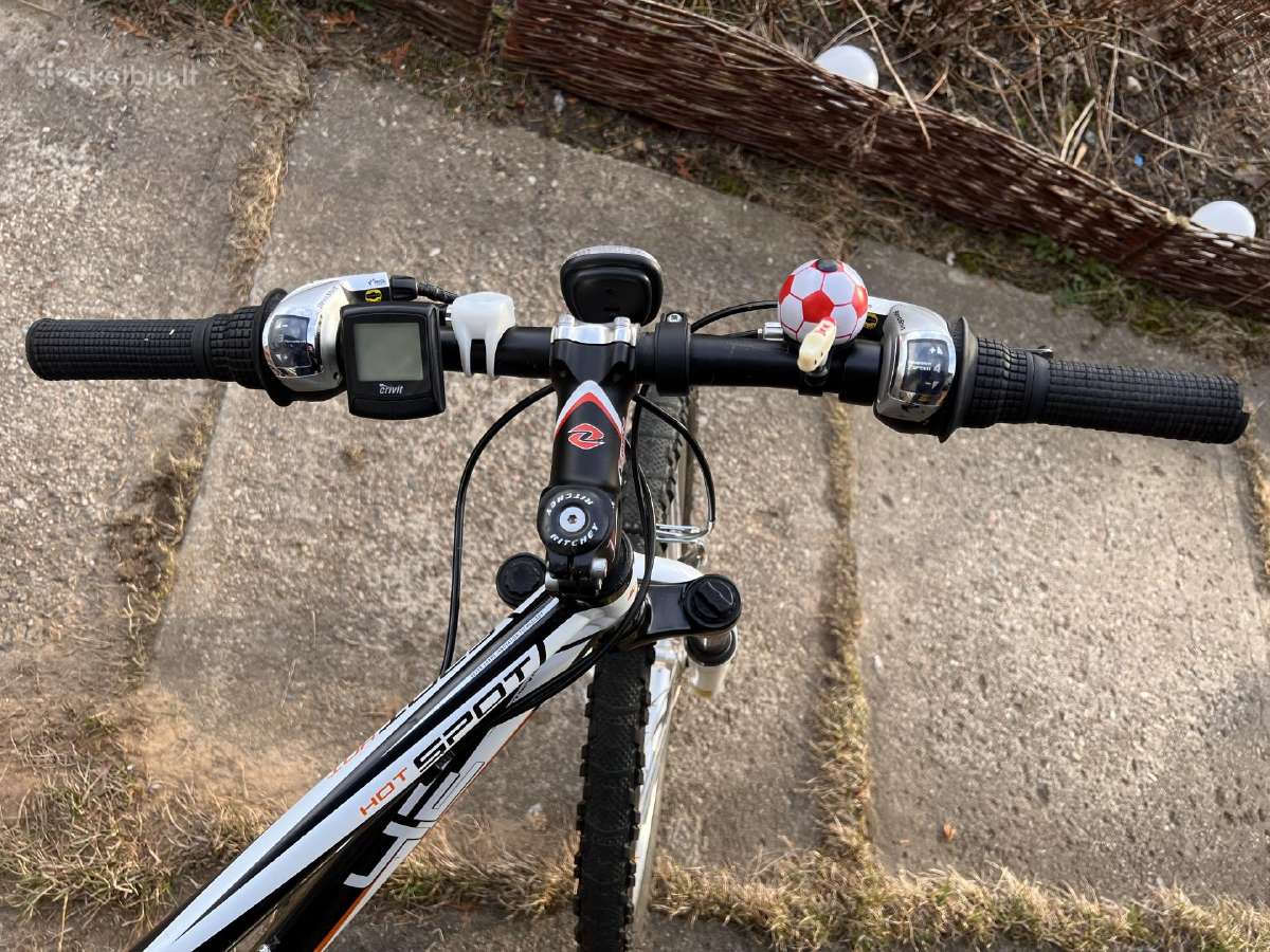 Dviratis 4ever, ratai 24 +puikus šalmas dovanų - nuotraukos Nr. 3