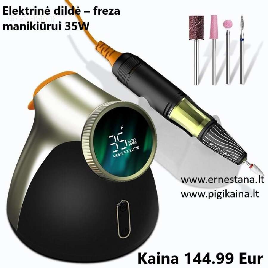 Dildės/frezos/priemonės Manikiūrui-pedikiūrui - nuotraukos Nr. 7