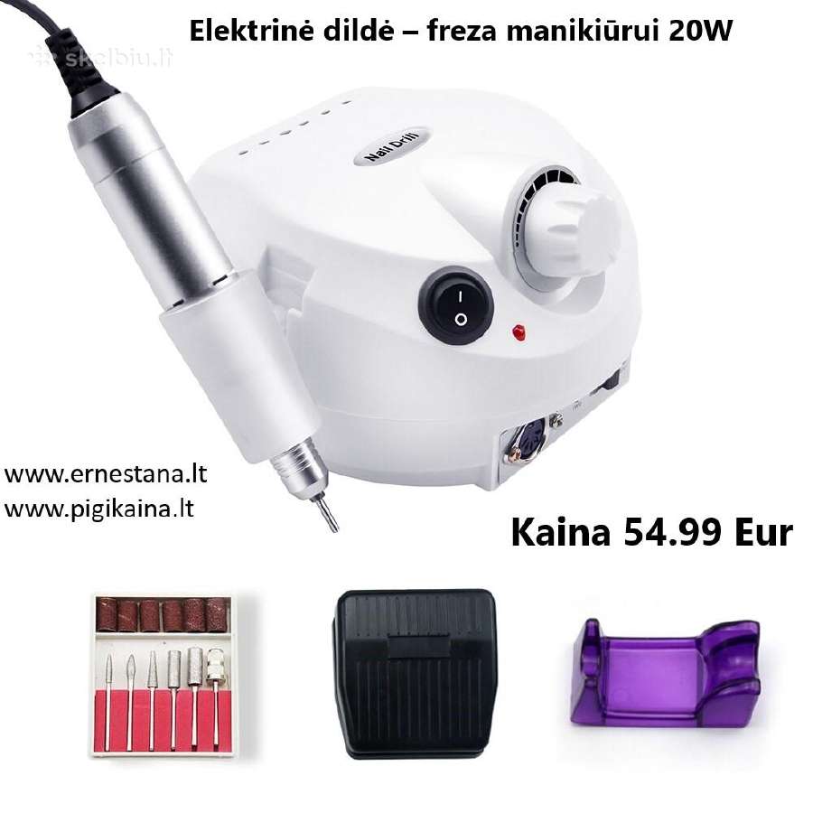 Dildės/frezos/priemonės Manikiūrui-pedikiūrui - nuotraukos Nr. 9