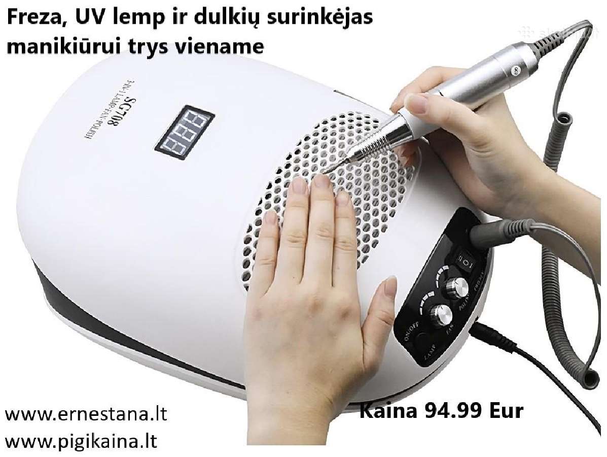 Dildės/frezos/priemonės Manikiūrui-pedikiūrui - nuotraukos Nr. 13