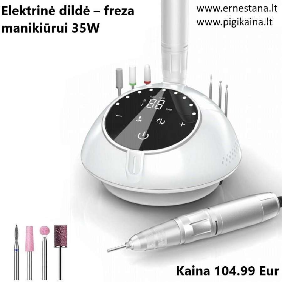 Dildės/frezos/priemonės Manikiūrui-pedikiūrui - nuotraukos Nr. 22