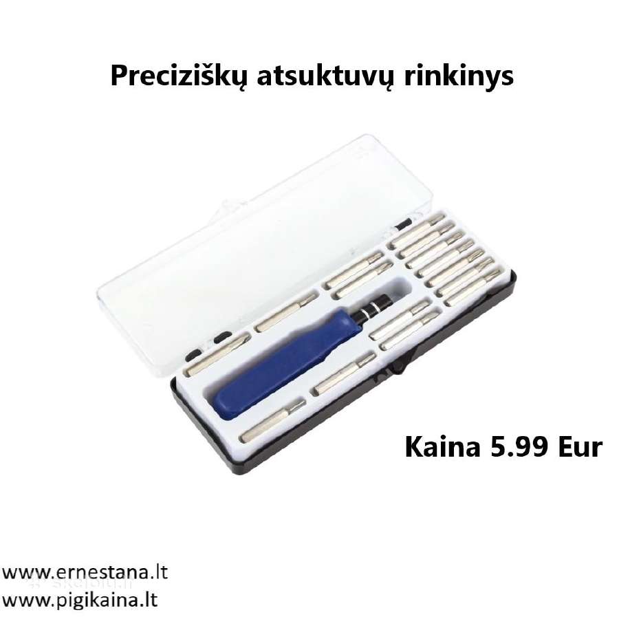 Įrankiai / Atsuktuvų Rinkiniai / Graveriai - nuotraukos Nr. 10