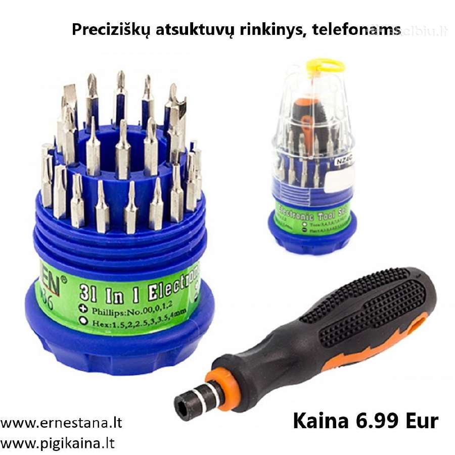 Įrankiai / Atsuktuvų Rinkiniai / Graveriai - nuotraukos Nr. 14