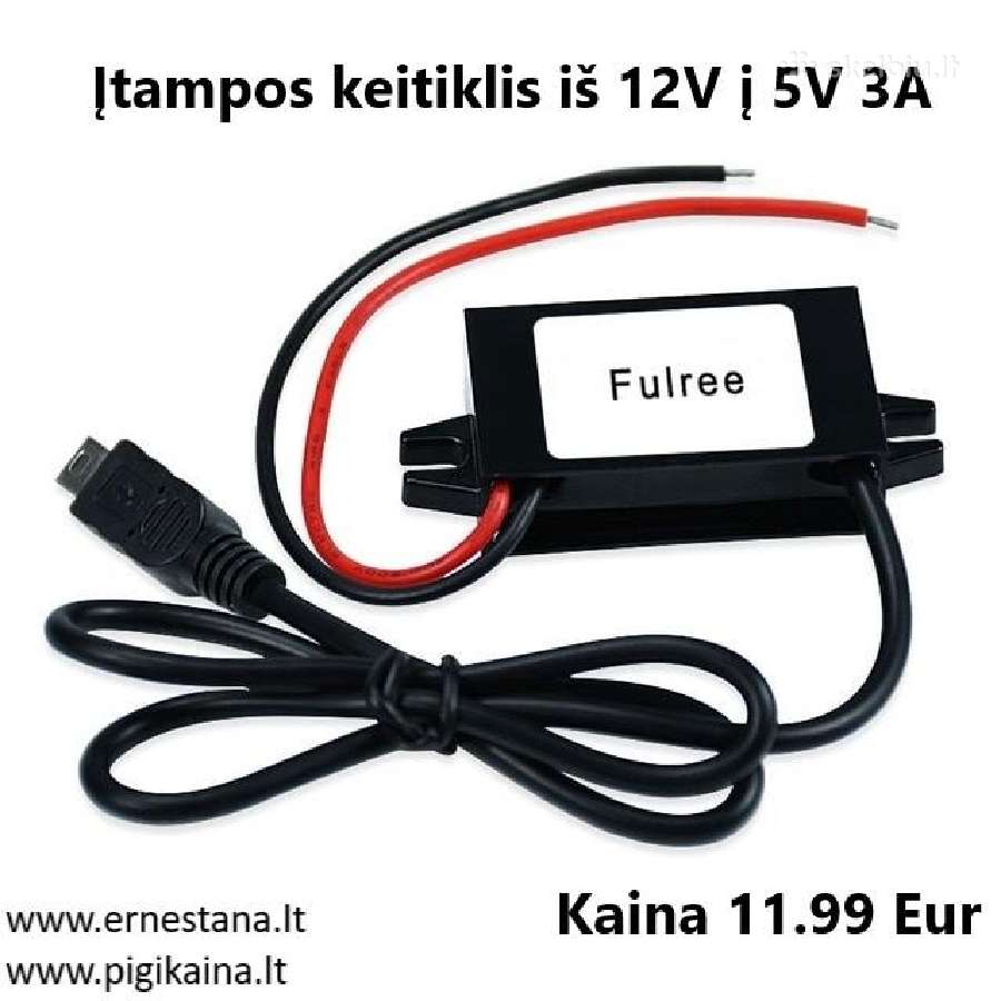 Inverteriai 12/24v- 220v / Maitinimo Šaltiniai - nuotraukos Nr. 3