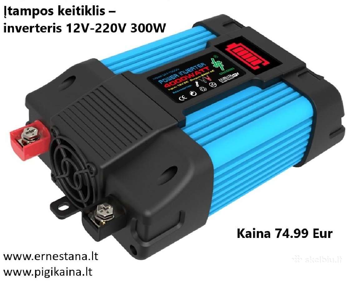 Inverteriai 12/24v- 220v / Maitinimo Šaltiniai - nuotraukos Nr. 17