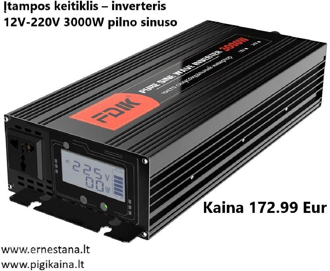 Inverteriai 12/24v- 220v / Maitinimo Šaltiniai - nuotraukos Nr. 18