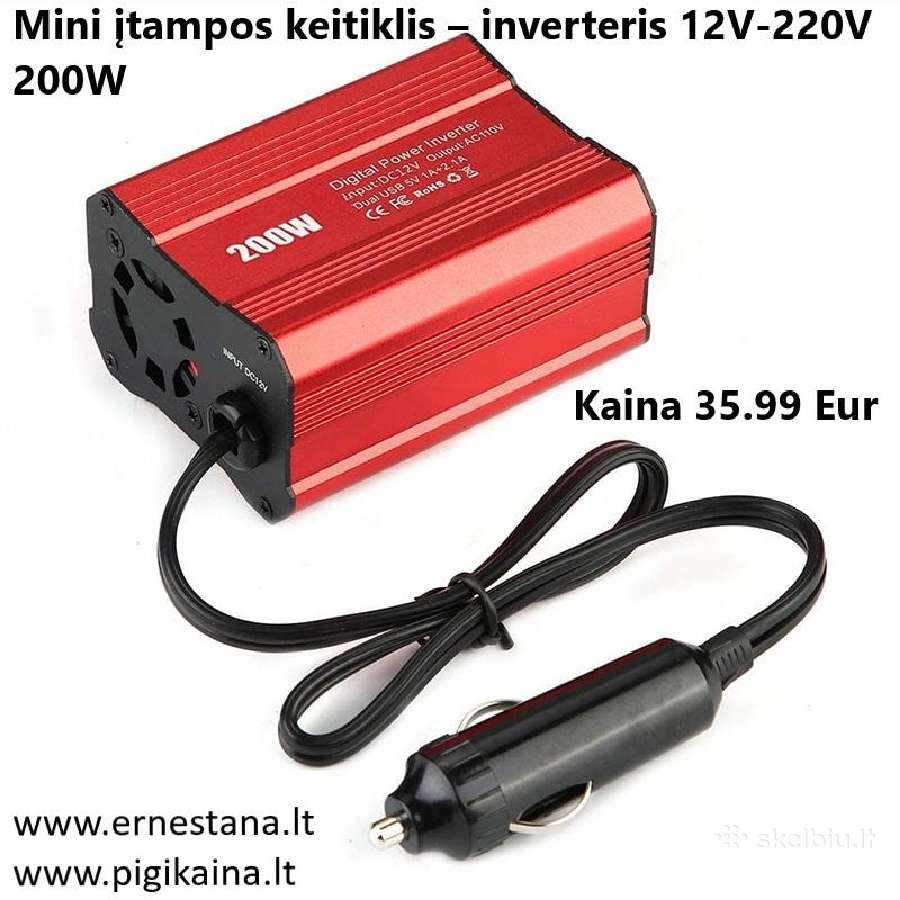 Inverteriai 12/24v- 220v / Maitinimo Šaltiniai - nuotraukos Nr. 28
