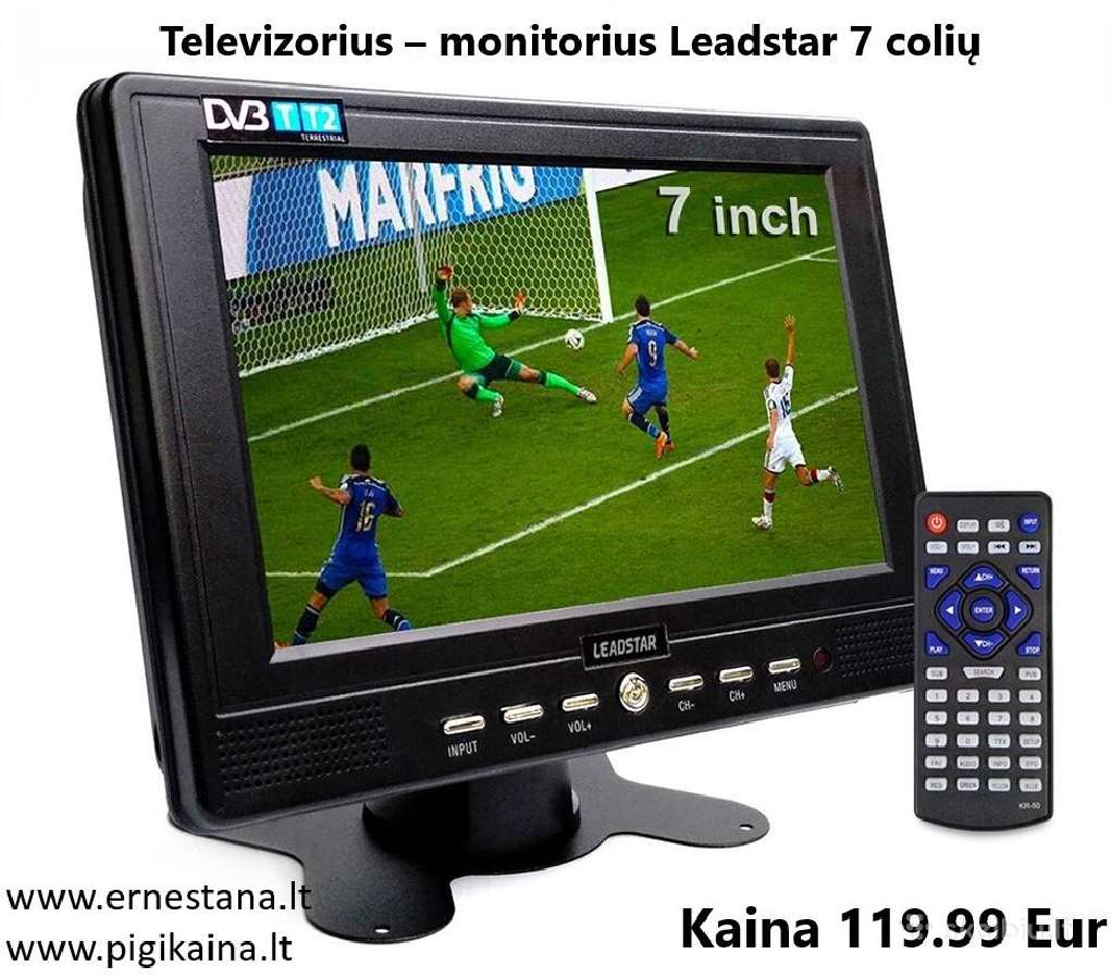 Mini televizoriai kelionėms kemperiams nešiojami - nuotraukos Nr. 4