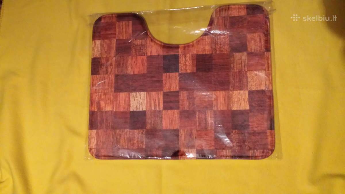Tualeto kilimelis rudas naujas 50x60 cm
