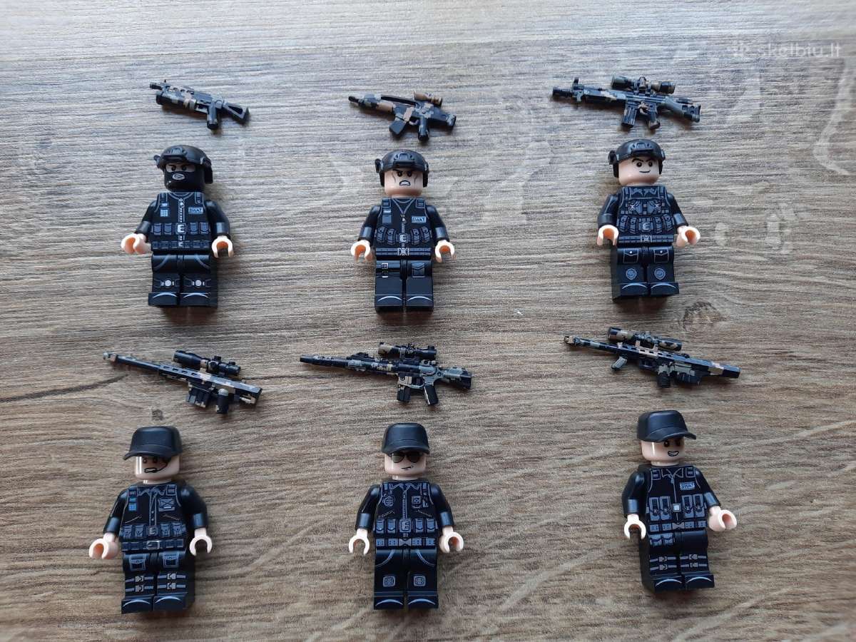 Minifigureles kaladeles - nuotraukos Nr. 7
