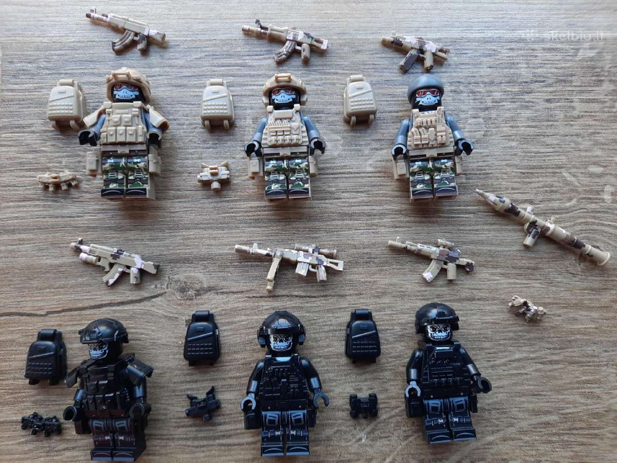 Minifigureles kaladeles - nuotraukos Nr. 6
