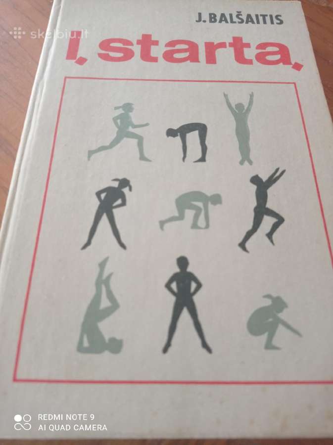 Knyga mėgstantiems sportuoti " Į startą"