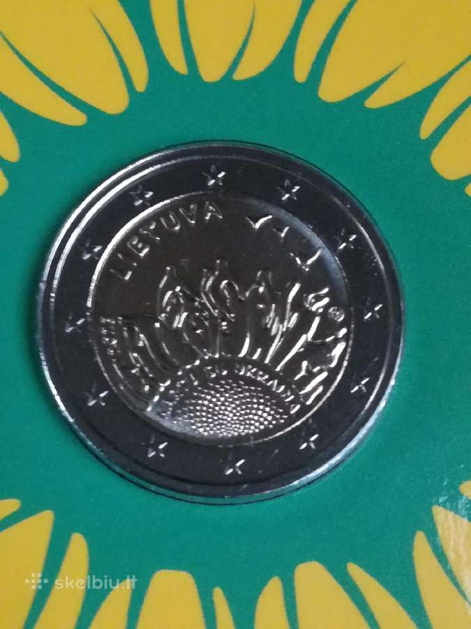 2 € kortelėje, proginiai, skirta Ukrainai - nuotraukos Nr. 2