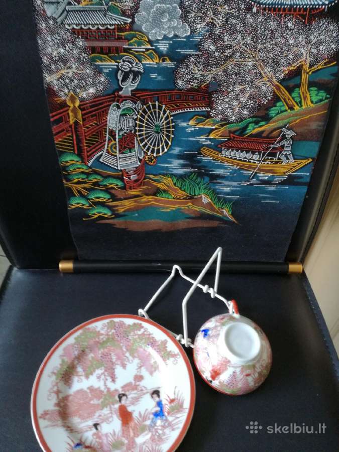 Japoniškas arbatos servizas 37 dalys - nuotraukos Nr. 17