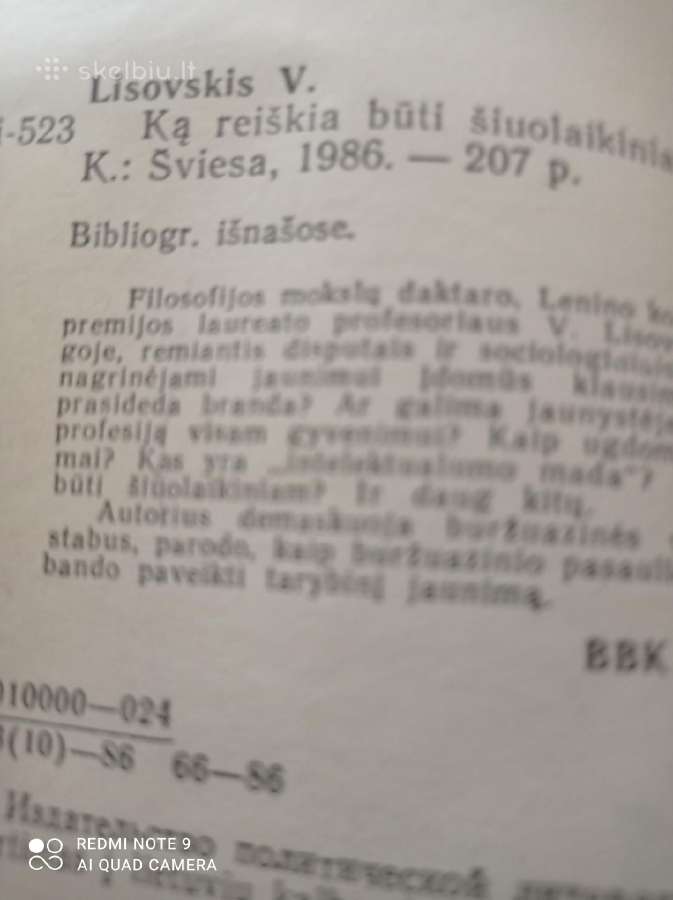 Knyga " Ką reiškia būti šiuolaikiniam ?" - nuotraukos Nr. 2