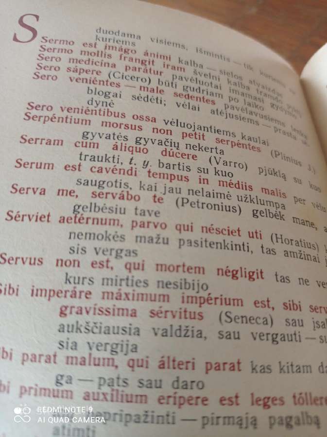 Lotyniški posakiai ir sentencijos - nuotraukos Nr. 2