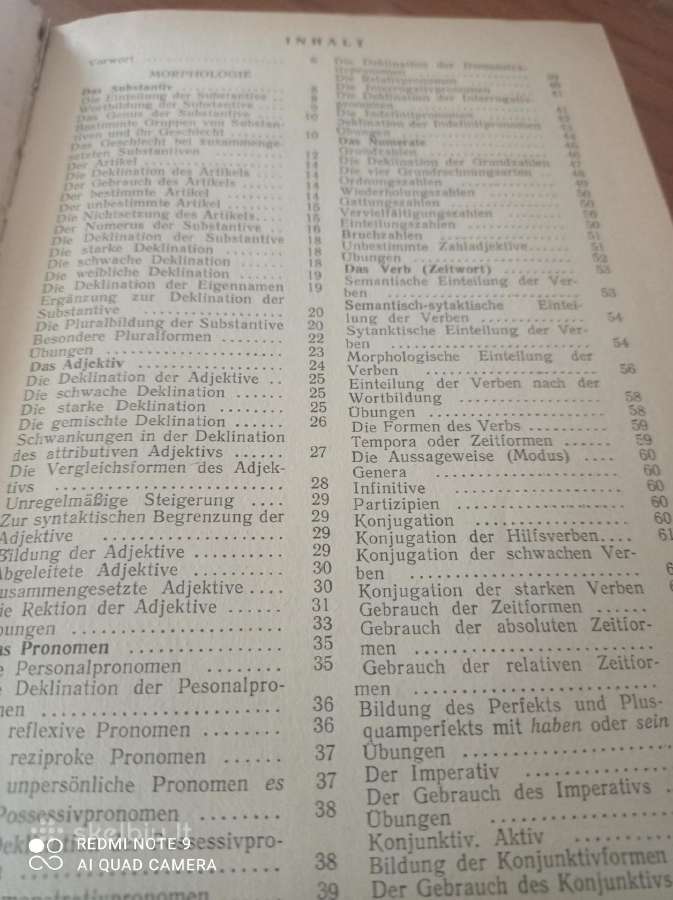 Vokiečių gramatikos lknyga studentams - nuotraukos Nr. 3