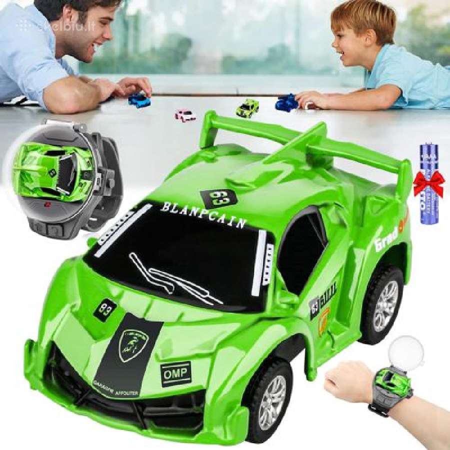 Laikrodis su įmontuotu nuimamu mini Rc automobiliu - nuotraukos Nr. 3