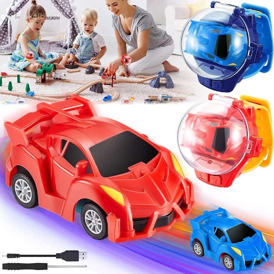 Laikrodis su įmontuotu nuimamu mini Rc automobiliu - nuotraukos Nr. 6