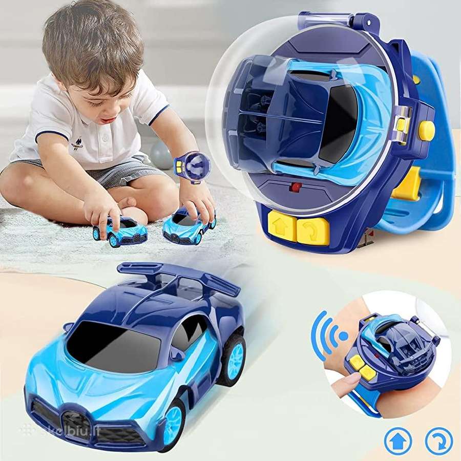 Laikrodis su įmontuotu nuimamu mini Rc automobiliu - nuotraukos Nr. 7