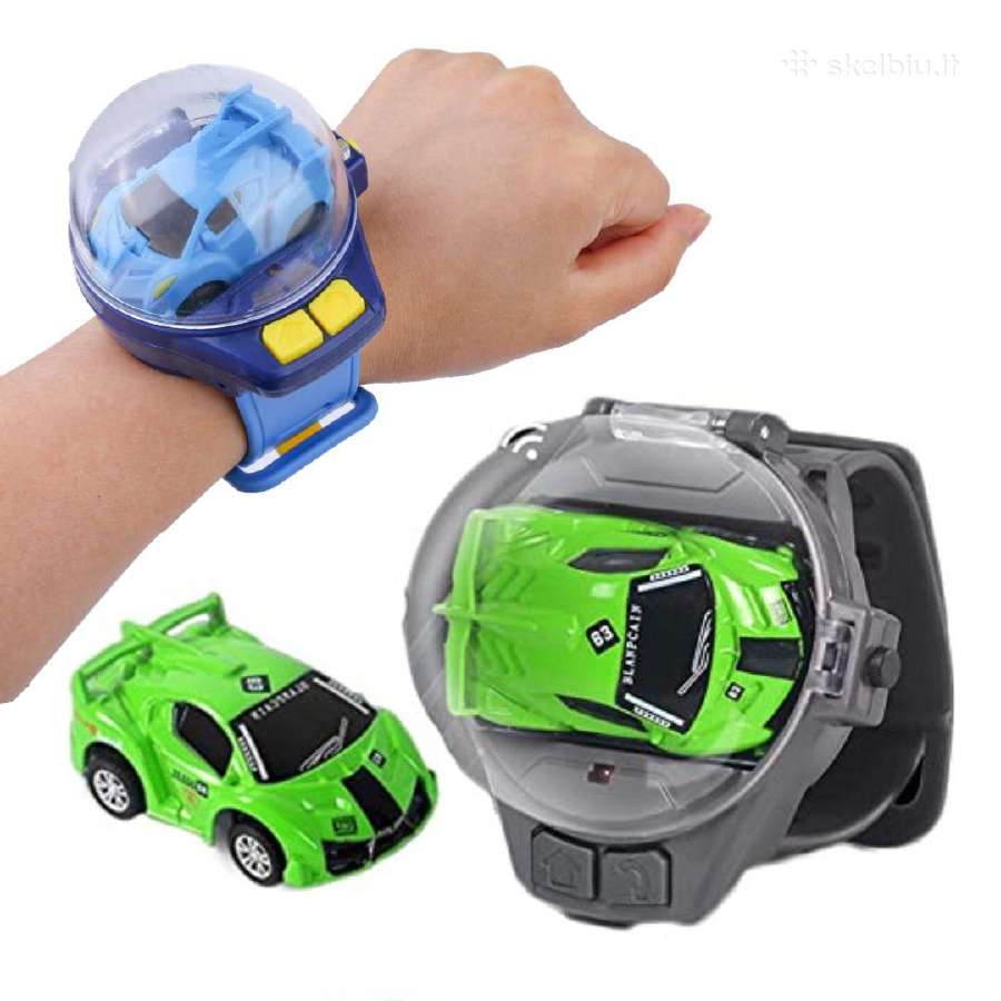 Laikrodis su įmontuotu nuimamu mini Rc automobiliu - nuotraukos Nr. 8