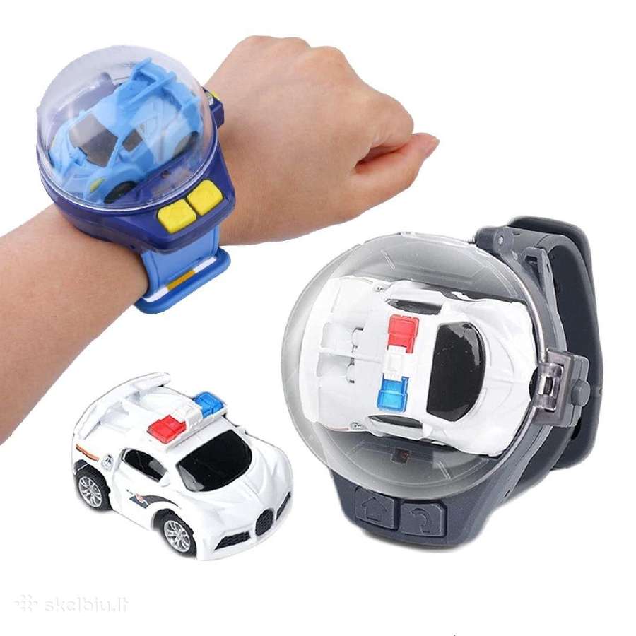 Laikrodis su įmontuotu nuimamu mini Rc automobiliu - nuotraukos Nr. 9