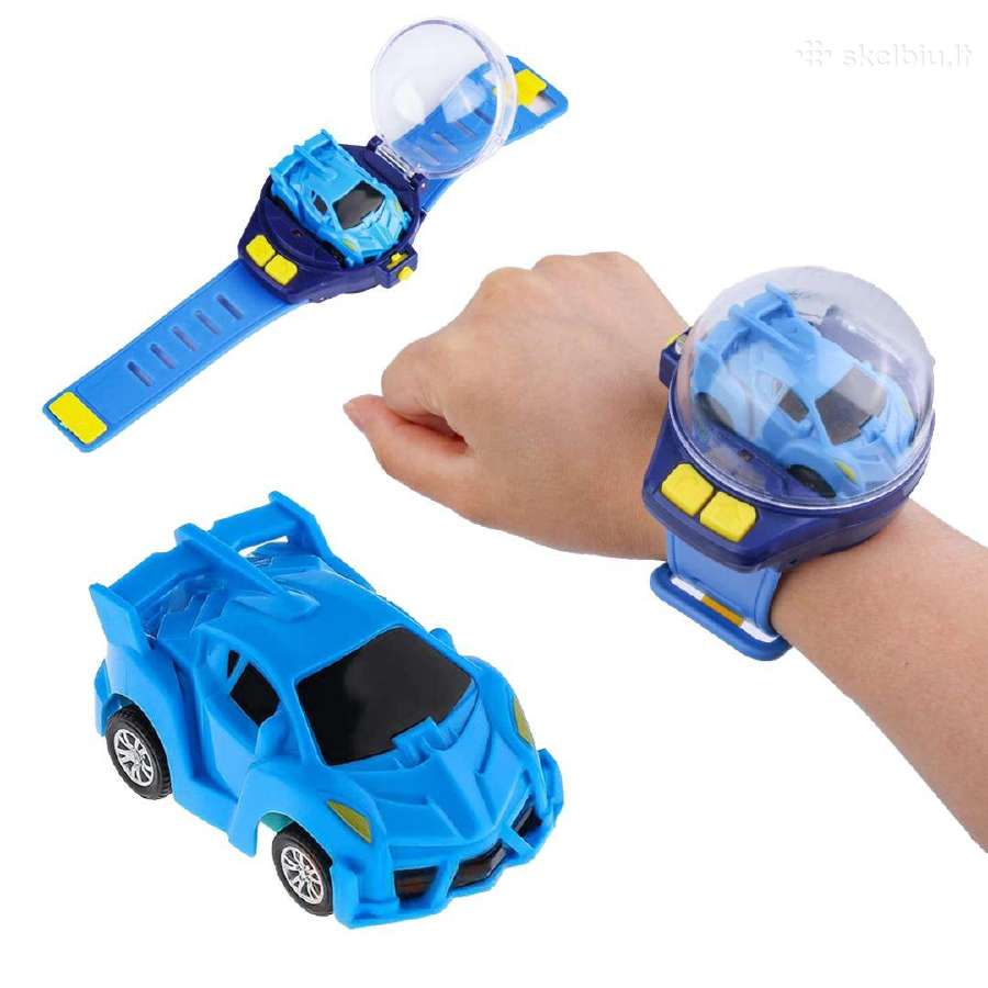 Laikrodis su įmontuotu nuimamu mini Rc automobiliu - nuotraukos Nr. 11