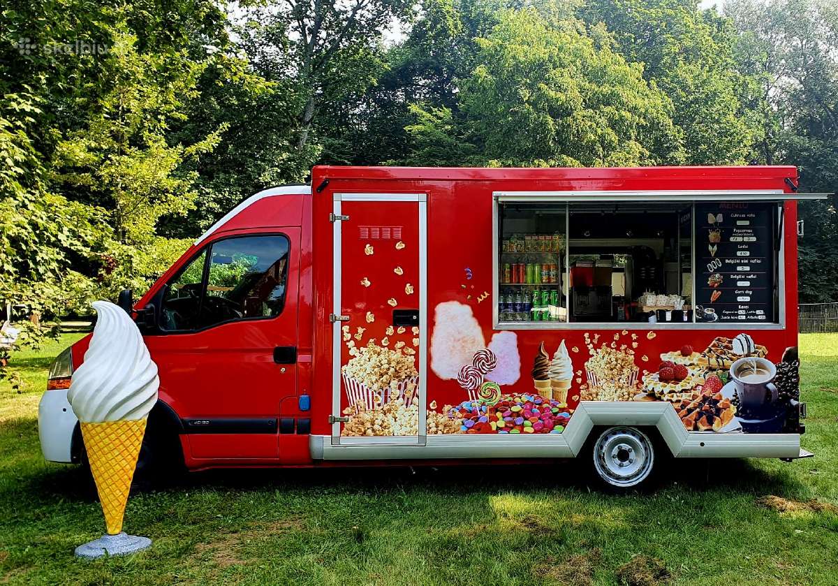 Food Truck/ Maisto vagonėlis ,Saldi stotelė"