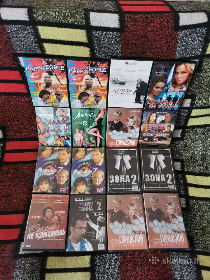 Originalūs Dvd filmai rusų kalba - nuotraukos Nr. 5