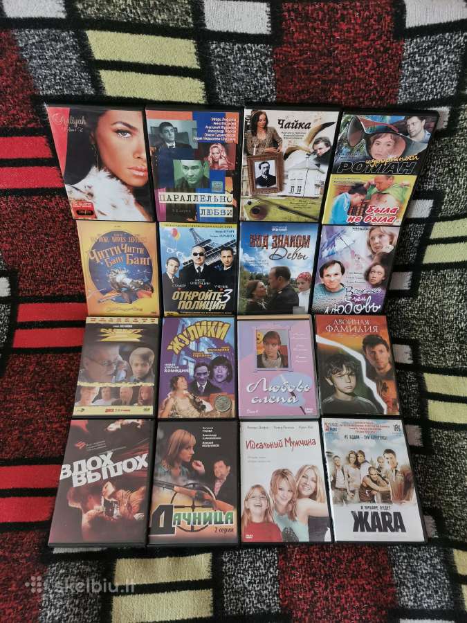 Dvd filmai rusų kalba - Skelbiu.lt