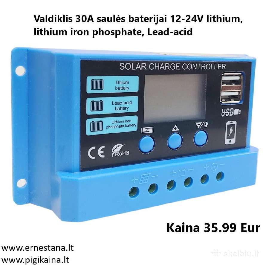 Saulės Baterijos Ir Vėjo Jėgainės - nuotraukos Nr. 4