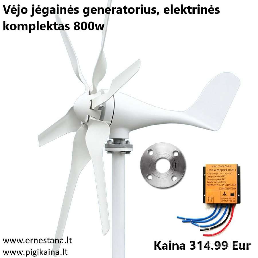Saulės Baterijos Ir Vėjo Jėgainės - nuotraukos Nr. 10