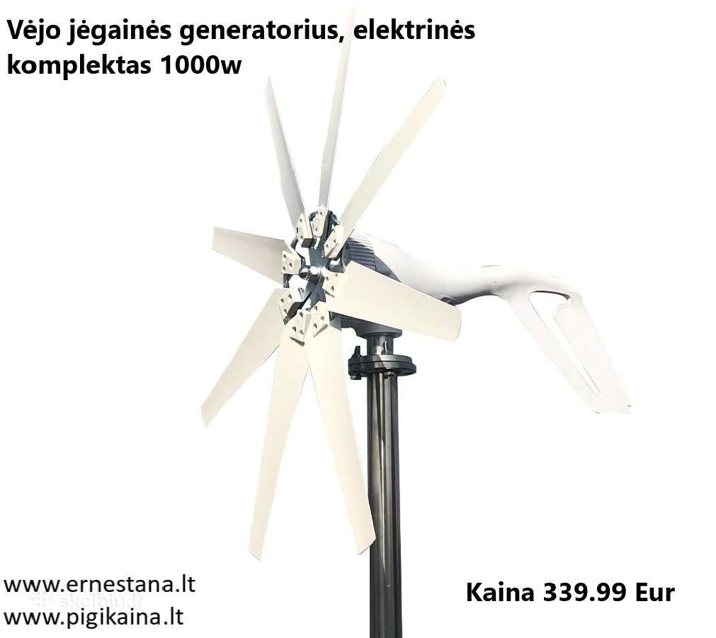 Saulės Baterijos Ir Vėjo Jėgainės - nuotraukos Nr. 11