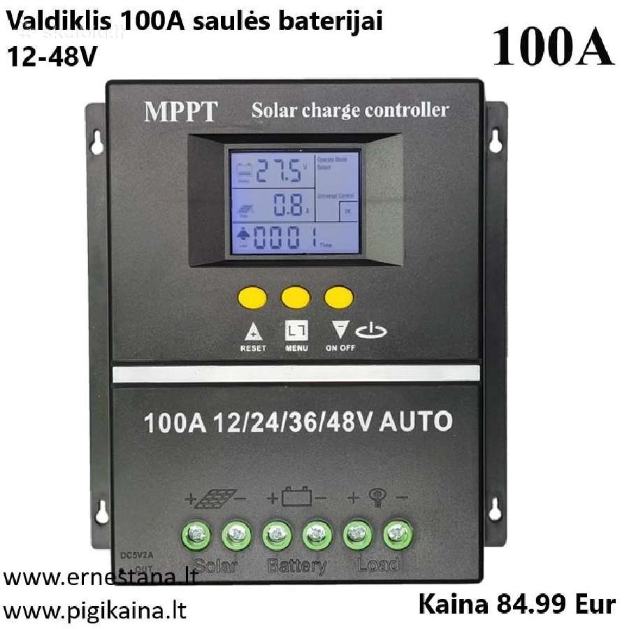 Saulės Baterijos Ir Vėjo Jėgainės - nuotraukos Nr. 12