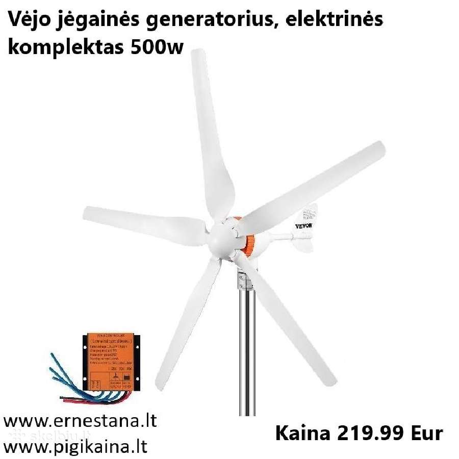 Saulės Baterijos Ir Vėjo Jėgainės - nuotraukos Nr. 19