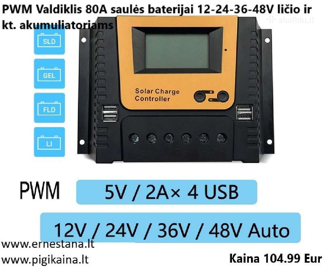 Saulės Baterijos Ir Vėjo Jėgainės - nuotraukos Nr. 38