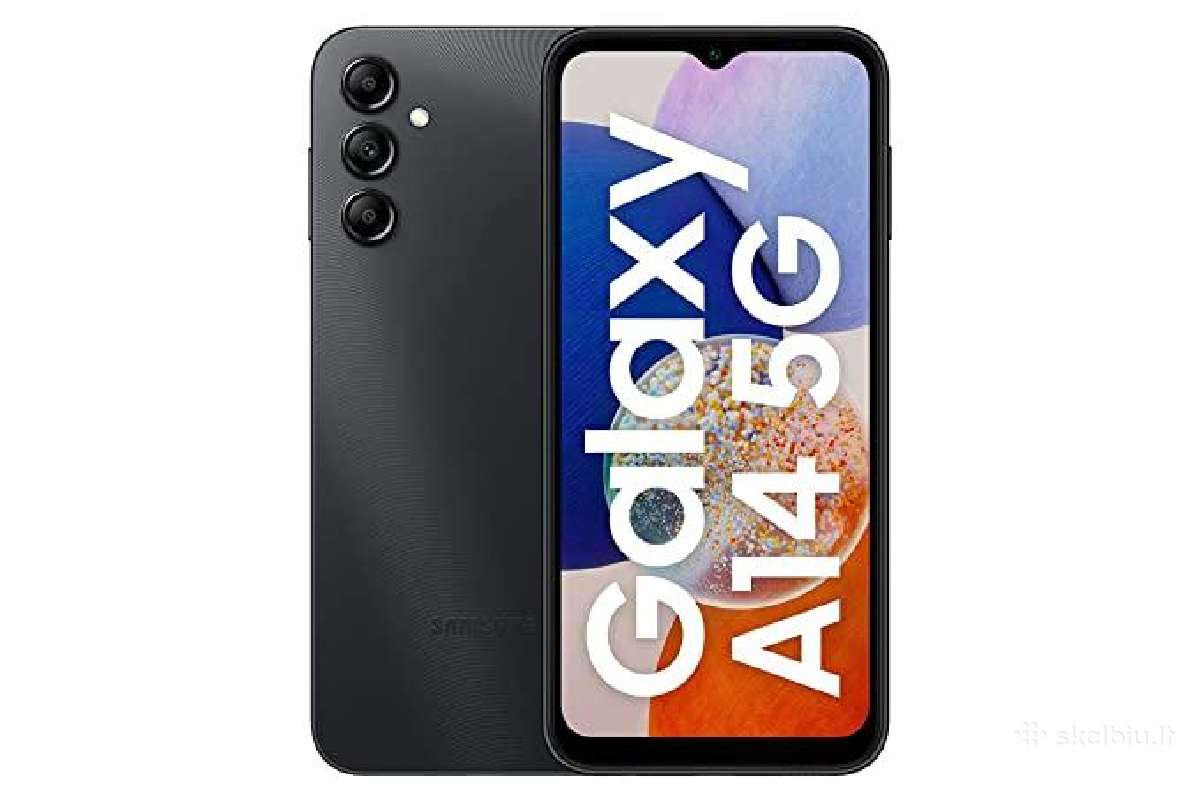 Naudotas Samsung A14 64gb, Tik 105eur!