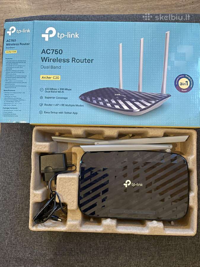 Tp-link Ac750 Router - Skelbiu.lt