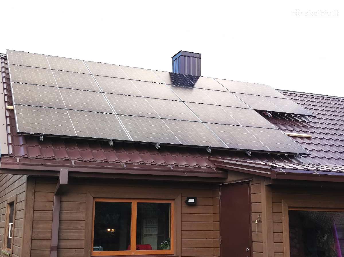 Saulės elektrinės, kaupikliai, Ev stotelės. - nuotraukos Nr. 31