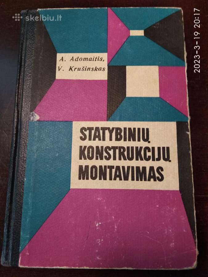 Knyga "Statybinių konstrukcijų montavimas"