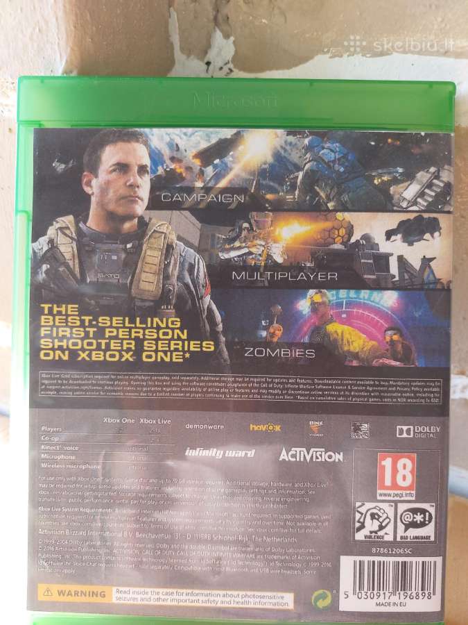 Call of Duty: Infinite Warfare (Xbox One Game) - nuotraukos Nr. 2
