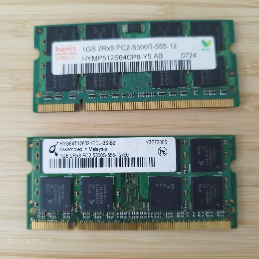 Parduodu RAM laptopams. - nuotraukos Nr. 3