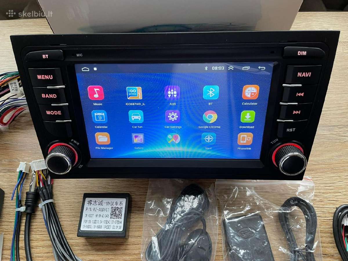 Audi A4 B6/b7 Android multimedija Nauja - nuotraukos Nr. 5