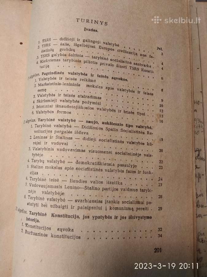 Knyga "TSRS konstitucija " - nuotraukos Nr. 5