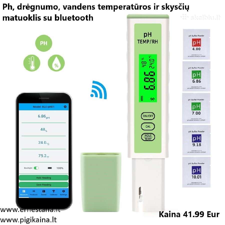Skysčių Ir Dirvožemio Ph Matuokliai - nuotraukos Nr. 6