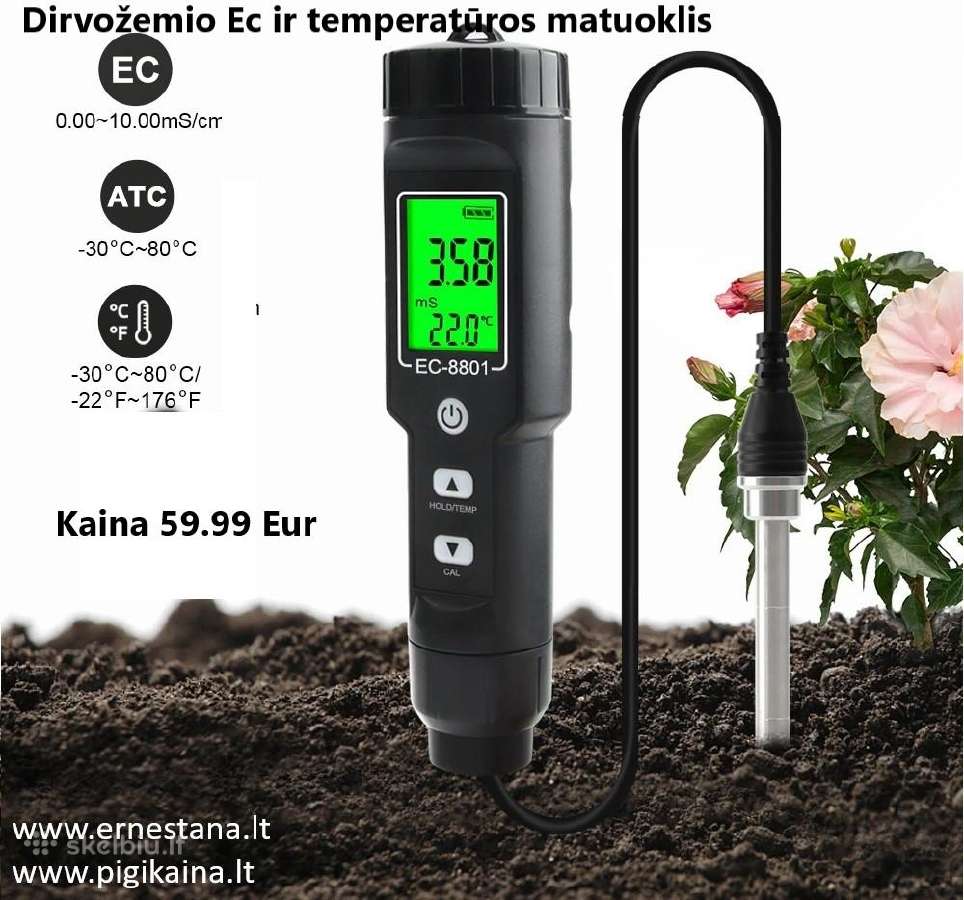 Skysčių Ir Dirvožemio Ph Matuokliai - nuotraukos Nr. 7