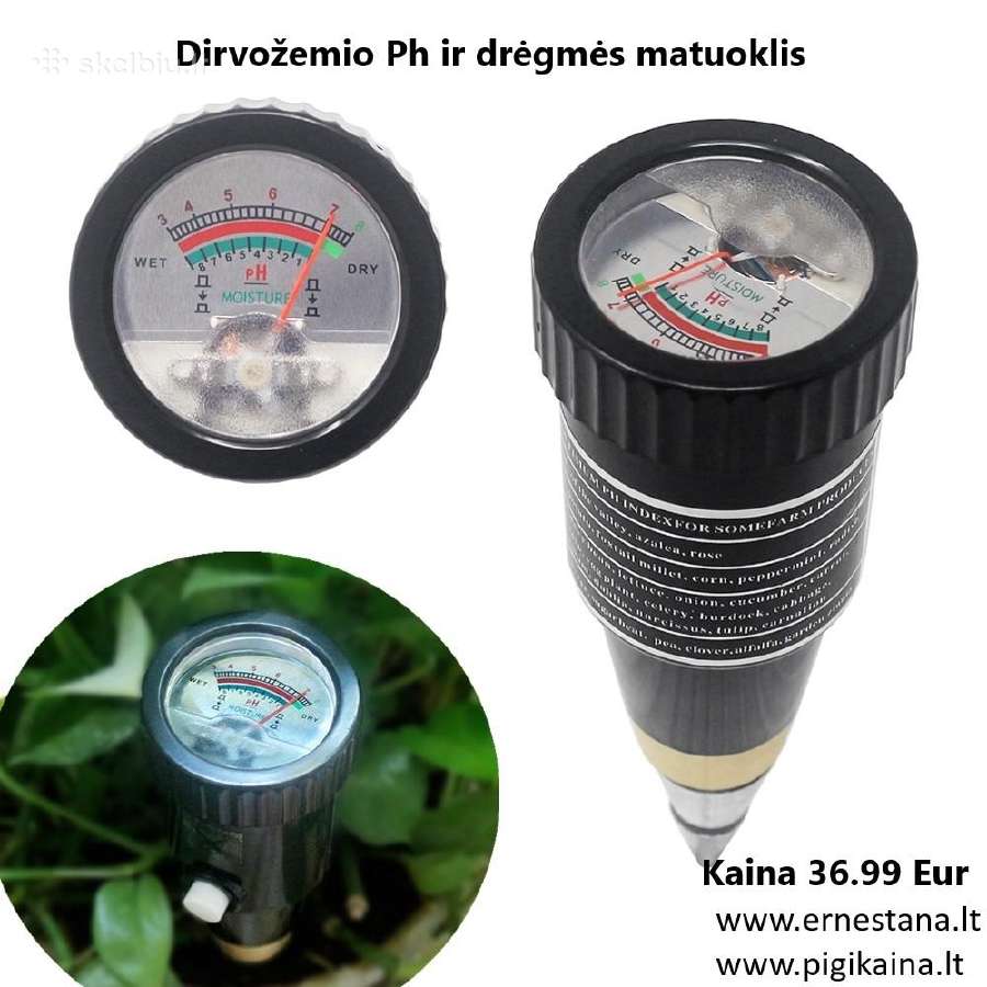 Skysčių Ir Dirvožemio Ph Matuokliai - nuotraukos Nr. 8