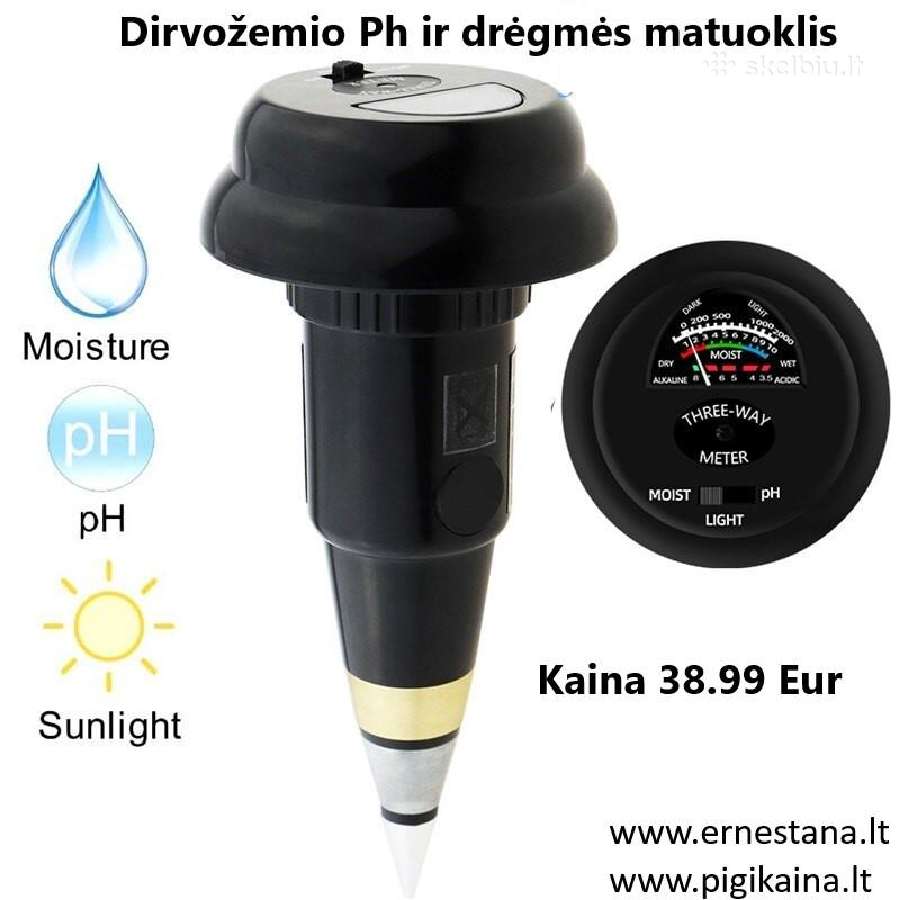 Skysčių Ir Dirvožemio Ph Matuokliai - nuotraukos Nr. 18